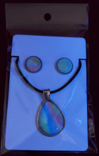 Load image into Gallery viewer, Teardrop Necklace and Earring Set