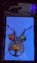 Load image into Gallery viewer, Tree of Life (Yggdrasil) Necklace and Earring Set