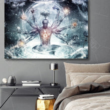 Load image into Gallery viewer, Meditation Spiritual Fantasy Poster Hd Print Canvas Painting Buddha Zen Wall Art Decoration Picture for Living Room No Framed