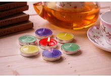 Load image into Gallery viewer, 10pcs/set  Romantic aromatherapy decorative candle tealight  Smokeless oil candles for home party wedding decoration