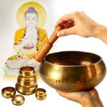 Load image into Gallery viewer, 8 - 17.5cm Tibetan Buddhism Singing Bowls - Copper