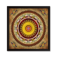 Load image into Gallery viewer, Indian Mandala Canvas Print - Framed or Unframed, Mix and Match