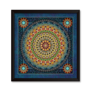 Indian Mandala Canvas Print - Framed or Unframed, Mix and Match