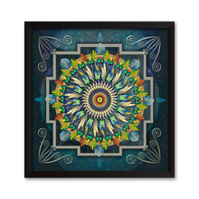 Load image into Gallery viewer, Indian Mandala Canvas Print - Framed or Unframed, Mix and Match