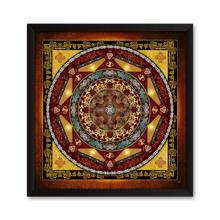 Load image into Gallery viewer, Indian Mandala Canvas Print - Framed or Unframed, Mix and Match