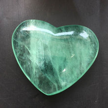 Load image into Gallery viewer, Natural Green Fluorite Heart