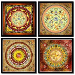 Tibetan Thangka Mandala Art Paintings Buddha Art Wall Pictures Home Decor Culture Spiritual Canvas Painting Religion Canvas Art