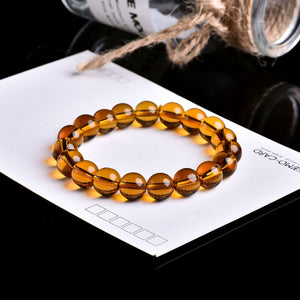 1PC ladies bracelet natural crystal citrine charm bracelet fashion jewelry gift mineral jewelry DIY gift jewelry men and women