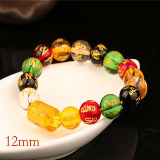 Hot The five Elements Beads Mantra Bangles & Bracelets Jewelry Lucky Runes Energy Couple Bracelet for Women or Men