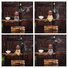 Load image into Gallery viewer, The Little Monk Backflow Incense Burner