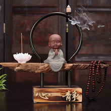 Load image into Gallery viewer, The Little Monk Backflow Incense Burner