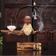 Load image into Gallery viewer, The Little Monk Backflow Incense Burner