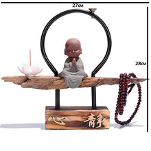 Load image into Gallery viewer, The Little Monk Backflow Incense Burner