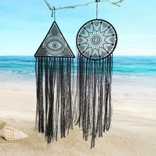 Load image into Gallery viewer, Large White Black Dream Catcher Room Decoration Eye Star Dreamcatcher Wedding Decoration Gift