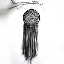 Load image into Gallery viewer, Large White Black Dream Catcher Room Decoration Eye Star Dreamcatcher Wedding Decoration Gift