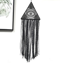 Load image into Gallery viewer, Large White Black Dream Catcher Room Decoration Eye Star Dreamcatcher Wedding Decoration Gift