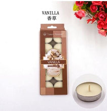 Load image into Gallery viewer, 10pcs/set  Romantic aromatherapy decorative candle tealight  Smokeless oil candles for home party wedding decoration