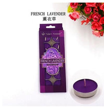 Load image into Gallery viewer, 10pcs/set  Romantic aromatherapy decorative candle tealight  Smokeless oil candles for home party wedding decoration