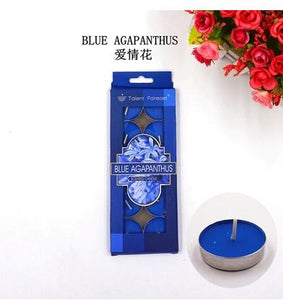 10pcs/set  Romantic aromatherapy decorative candle tealight  Smokeless oil candles for home party wedding decoration