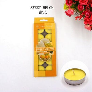 10pcs/set  Romantic aromatherapy decorative candle tealight  Smokeless oil candles for home party wedding decoration