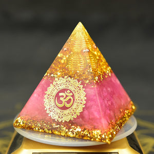 Orgonite Handmade Pyramid Crystal