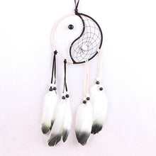 Load image into Gallery viewer, 1PCS 6.5&quot; Diameter Dream Catcher Handmade Traditional Dream Catche Yin Yang 16&quot; Long Home Decoration Hot