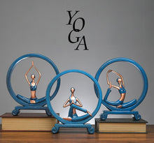 Load image into Gallery viewer, Creative Yoga Girl Character Figurines Resin Ornaments Furnishing Crafts Gift Living Room Art Home Office Decoration Accessories