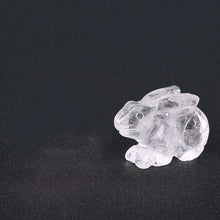 Load image into Gallery viewer, Natural Crystal Carved Rabbit - approx 5 cm