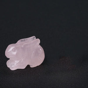 Natural Crystal Carved Rabbit - approx 5 cm