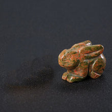 Load image into Gallery viewer, Natural Crystal Carved Rabbit - approx 5 cm