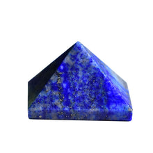 Load image into Gallery viewer, Natural Crystal Pyramid - Choice of 6 varieties (larger is approx 25mm x 30 mm x 30 mm)