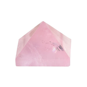 Natural Crystal Pyramid - Choice of 6 varieties (larger is approx 25mm x 30 mm x 30 mm)