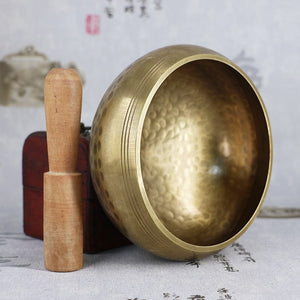 Tibetan Buddhism Hammered Singing Bowl