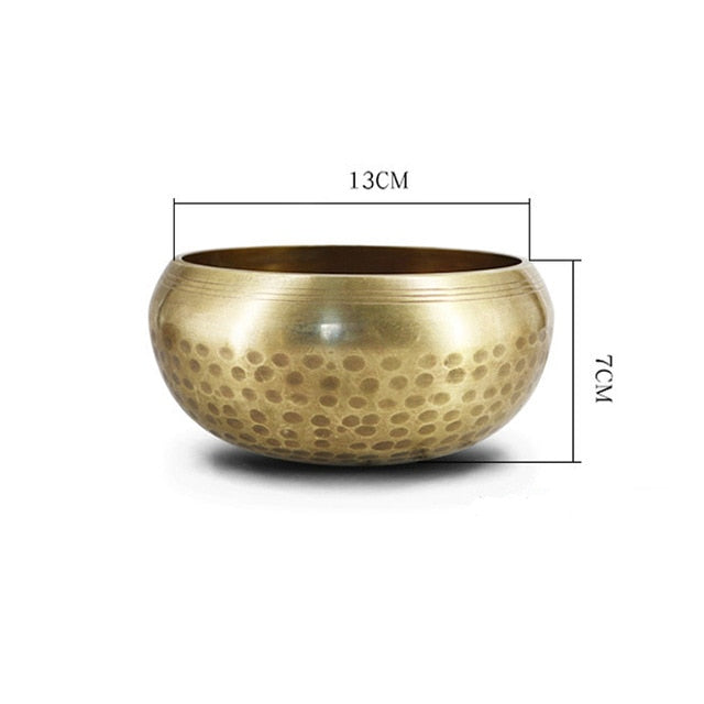 Tibetan Buddhism Hammered Singing Bowl