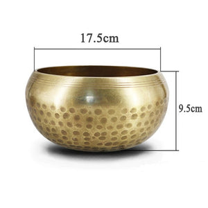 Tibetan Buddhism Hammered Singing Bowl