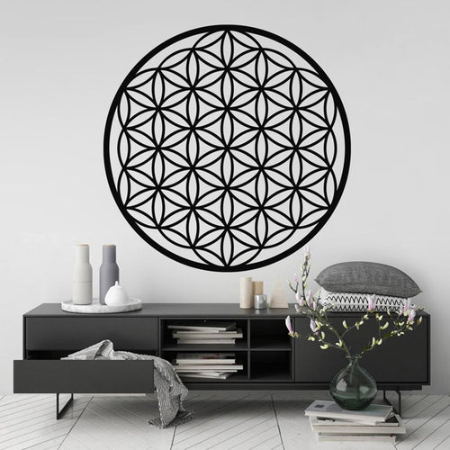 Flower Of Life Wall Art Removable Vinyl Decal