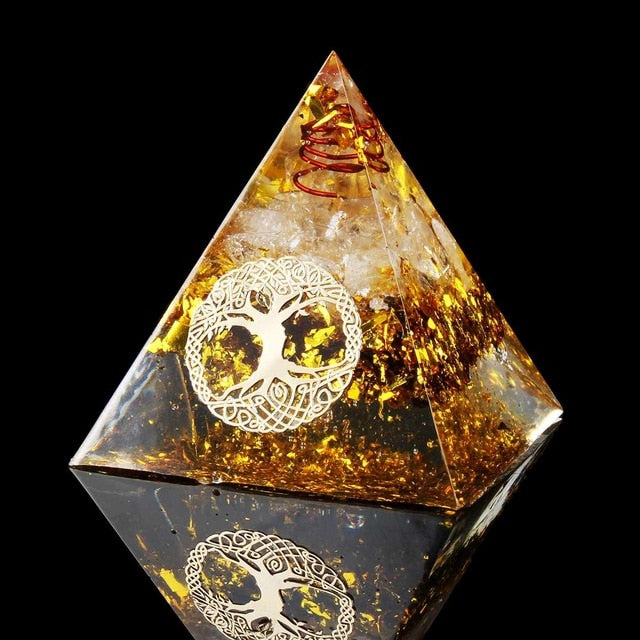 Orgonite Citrine Pyramid