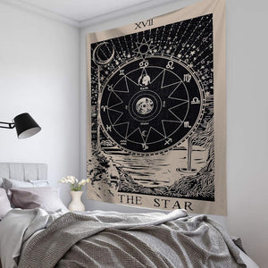 Tapestry Wall Hanging - Tarot Card Astrology Divination