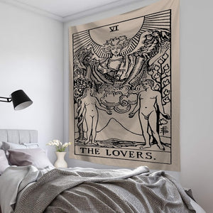 Tapestry Wall Hanging - Tarot Card Astrology Divination