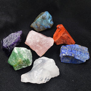 7Pcs Natural And Mineral Stones