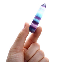 Load image into Gallery viewer, Single Pointed Colorful Fluorite Crystal