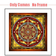 Load image into Gallery viewer, Tibetan Thangka Mandala Art Paintings Buddha Art Wall Pictures Home Decor Culture Spiritual Canvas Painting Religion Canvas Art