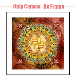 Tibetan Thangka Mandala Art Paintings Buddha Art Wall Pictures Home Decor Culture Spiritual Canvas Painting Religion Canvas Art