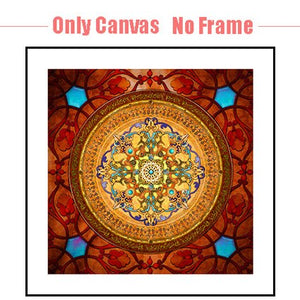 Tibetan Thangka Mandala Art Paintings Buddha Art Wall Pictures Home Decor Culture Spiritual Canvas Painting Religion Canvas Art