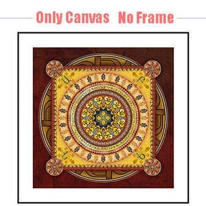 Tibetan Thangka Mandala Art Paintings Buddha Art Wall Pictures Home Decor Culture Spiritual Canvas Painting Religion Canvas Art