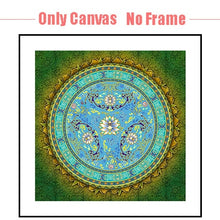 Load image into Gallery viewer, Tibetan Thangka Mandala Art Paintings Buddha Art Wall Pictures Home Decor Culture Spiritual Canvas Painting Religion Canvas Art