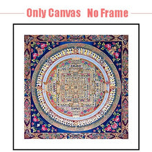 Load image into Gallery viewer, Tibetan Thangka Mandala Art Paintings Buddha Art Wall Pictures Home Decor Culture Spiritual Canvas Painting Religion Canvas Art