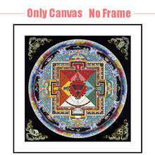 Load image into Gallery viewer, Tibetan Thangka Mandala Art Paintings Buddha Art Wall Pictures Home Decor Culture Spiritual Canvas Painting Religion Canvas Art