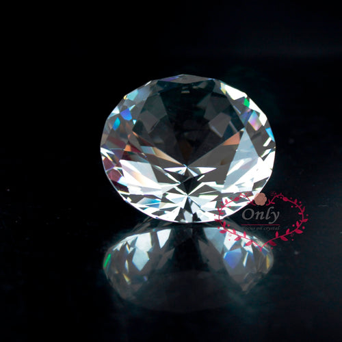 2 Inch 50mm Clear Quartz Crystal Diamond Stone