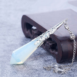 Natural Opalite Pendulum - 3 Styles